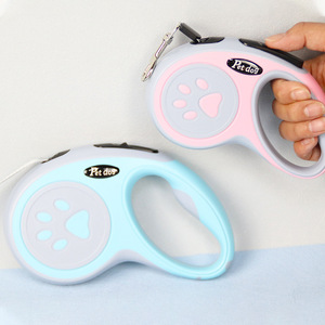 Produits pour la maison intelligente, laisse rétractable en nylon pour chien, 5 m, laisse extensible durable pour petits chiens et chats, parfaite pour la marche et la course - Product Image 3
