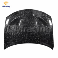 Capot de capot en fibre de carbone forgé de style OEM pour Dodge Charger Hellcat Srt 2015-2023