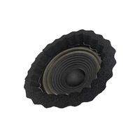 Anneau de mousse pour haut-parleur de voiture 6,5 pouces, isolation acoustique, réduction des vibrations pour haut-parleur de porte de voiture