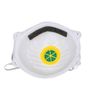 Masker pribadi pelindung <span class=keywords><strong>FFP3</strong></span> <span class=keywords><strong>FFP2</strong></span> dengan logo kustom warna putih kepala katup dipasang untuk perlindungan industri - Product Image 4