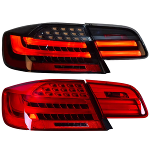 Pour Série 3 2006-2013 E92 M3 Coupé, feux arrière LED dynamiques, clignotants DRL, haute luminosité, marche arrière, 12V, neuf, HZ-H011, feux arrière LED neufs - Product Image 1