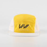 Fabricant Vente en gros Logo personnalisé Camp Caps 5 Panel Waterproof Quick Dry Nylon Outdoor Sport Running Hat Gorras Deportivas