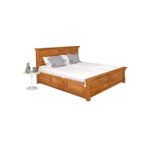 Cama de Madera de Teca de Alta Calidad, Diseños Sencillos al Mejor Precio, Hecha a Mano en Indonesia para Dormitorio, Villa, Hotel, Apartamento, ABS 43, Madera - Product Image 6
