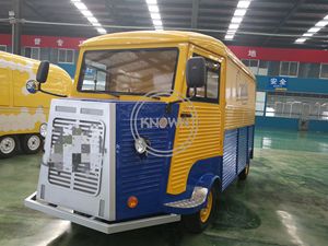 Camion de nourriture électrique unique OEM, chariot à glaces personnalisé avec certification CE, camion de vente de nourriture rapide en acier inoxydable - Product Image 6