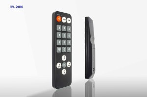 Control Remoto Inalámbrico IR para TV con Botones Grandes, Marca <span class=keywords><strong>Telesystem</strong></span> Original, Funciona con Pilas AAA, Plástico, Certificado ROHS, 1 Año de Garantía, Electrodomésticos - Product Image 2