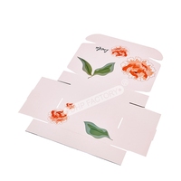 Boîte postale d'expédition kraft ondulé recyclable personnalisée pour l'emballage de sous-vêtements et les cadeaux