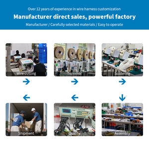 定制2+6一体式插头环形端子线束大电流PVC护套镀锡铜导体电动滑板车新能源 - Product Image 6