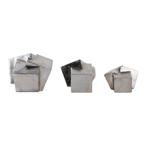 Sculture Minimaliste a Forma di Cubo in Poliresina, Decorazioni Moderne per Casa, Bagno, Ufficio e Soggiorno - Product Image 1