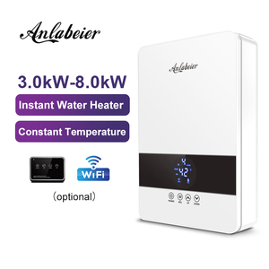Calentador de Agua Eléctrico Instantáneo sin Tanque con Control Remoto, 220v, para Cocina, con Mini Bomba, para Ducha - Product Image 1