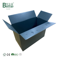 Usine ODM : Carton ondulé imperméable, enduit de cire, doublé d'éponge, robuste, réutilisable, recyclable, écologique et portable, personnalisable