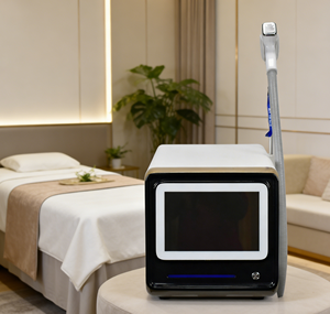 Appareil de beauté laser diode 808 nm multifonctionnel pour le rajeunissement de la peau avec pièce à main dorée et embouts multiples - Product Image 3