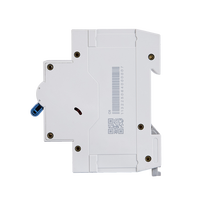 Disjoncteur miniature VOZWEI VB2-63 4P 4 pôles 1~63A AC400V AC 400 Volt 6kV 690V 10kA 7.5kA 6kA pour système d'énergie solaire photovoltaïque
