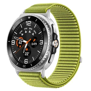 Cinturino Regolabile in Nylon per Smartwatch <span class=keywords><strong>Samsung</strong></span> Galaxy Watch 8 44mm 40mm 46mm Classic, Bracciale Sportivo Sostitutivo - Product Image 1