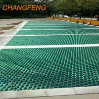 Grille de gazon écologique en plastique perméable résistante aux UV en HDPE pour pavés en béton, allées et parkings