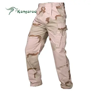 Custom Made Toptan Yüksek Kaliteli Gözyaşı Önleme erkek Çöl Kamuflaj BDU Pantolon ABD Askeri Üniforma