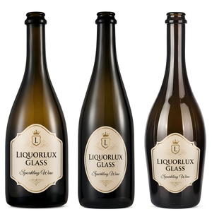 Venta al por mayor de fábrica: Botellas de vidrio esmerilado grueso de 375ml, 500ml, 750ml para vino y espumoso con tapa de corcho y logotipo personalizado OEM - Product Image 5