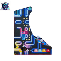 Machine de jeu d'arcade de combat à monnayeur pour 2 joueurs, style rétro classique, écran 22 pouces, vente en gros