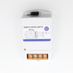 Interrupteur à distance 220V AC 10A RF 433MHz IP53 pour pompe à eau - Product Image 1