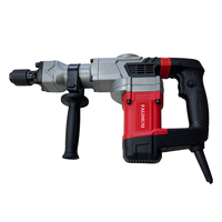 Marteau perforateur électrique multifonctionnel industriel 1800W 45C à quatre prises 50Hz 220V, marteau de démolition lourd, pioche à poignée en D