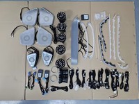 Luz Ambiental Cardoo para Mercedes Benz GLB W247 2020-2022, Interior, 64 Colores, Tira de Iluminación LED Sinfónica, Kit de Accesorios de Actualización