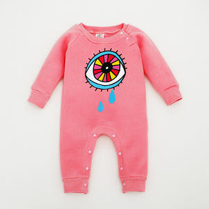 Ropa para Bebés Recién Nacidos al por Mayor, 100% Algodón, Color Sólido, Mamelucos Lisos para Bebés - Product Image 4