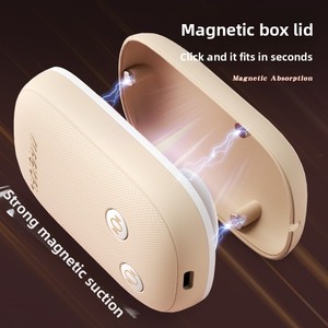 Vibratore Realistico Portatile 2-in-1 a Forma di Uovo, Ricaricabile USB, Giocattolo per Masturbazione Femminile - Product Image 4