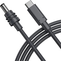 Starlink Mini Accesorios Cable de enchufe de alimentación de CC a CC, resistente al agua, duradero, 100W, 20V, 5A, USB C a CC, Cable Jack de barril, 2M, 3M, 5M