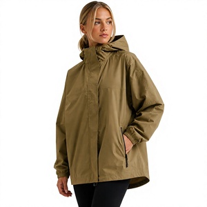 Casual Custom Women Waterproof Hooded Windbreaker <b>Jackets</b> <b>Lightweight</b> Wholesale Windproof <b>Rain</b> Coat OEM <b>jacket</b> for <b>men</b> Bulk USA - Product Image 1