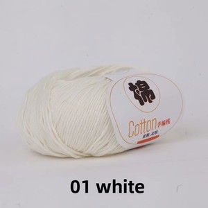 10 brins fil de coton pur tricoté à la main fil mélangé boule de <span class=keywords><strong>laine</strong></span> Crochet fil matériel lait coton fil paquet fabricant - Product Image 6