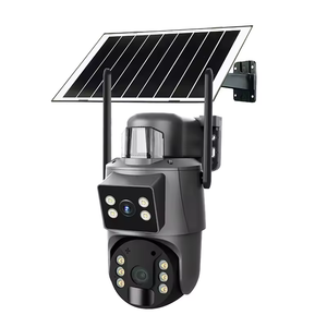 Cámara Solar 4G WIFI de Doble Lente Económica con Sensor de Movimiento, Comunicación Bidireccional, IP66, 6MP, con Batería Recargable - Product Image 1