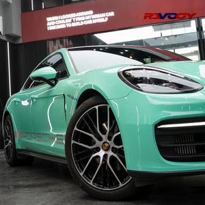 RAVOOY-Film de protection en <span class=keywords><strong>vinyle</strong></span> vert brillant avec fonction de changement de couleur pour le corps, 1.52x17m - Product Image 3