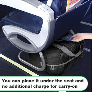 Almacenamiento DE EQUIPAJE DE VIAJE plegable deportes gimnasio resistente al agua Nylon Ripstop Duffle Bag Weekender bolsas de mano para hombres y mujeres - Product Image 5