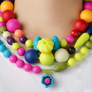 Plus de 1000 attaches en plastique pour perles, perles pour la fabrication de bijoux, kit d'artisanat, fournitures artistiques, jouet éducatif pour filles de 2 à 4 ans - Product Image 4