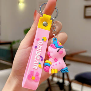Vente en gros Porte-clés PVC Adorables Chevaux Cartoon Année du Cheval 2026, Pendentifs <span class=keywords><strong>pour</strong></span> Sacs et Accessoires <span class=keywords><strong>de</strong></span> Sac à Dos, Porte-clés PVC <span class=keywords><strong>pour</strong></span> Couples, <span class=keywords><strong>Cadeau</strong></span> - Product Image 2