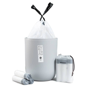 Môi trường lành tính không độc hại sự cố vật liệu với mạnh mẽ dày dây rút túi rác - Product Image 1