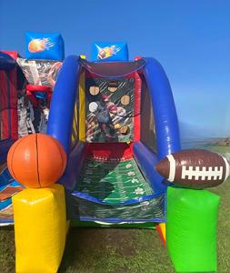 <span class=keywords><strong>Jeux</strong></span> de ballon gonflables 4 en 1, jeu de football gonflable, jeu de baseball gonflable <span class=keywords><strong>avec</strong></span> souffleur pour enfants et adultes - Product Image 4