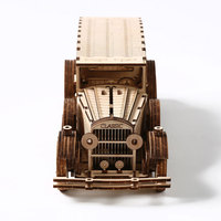 Kit de puzzle 3D en bois pour la production en série, modèle de voiture classique vintage, puzzles 3D en bois DIY, modèle rétro d'automobile pour exposition