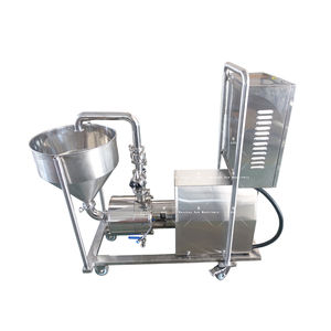 Mélangeur à cisaillement élevé de laboratoire Ace Meat Emulsifier, mélangeur à cisaillement élevé par lots, pompe à cisaillement élevé avec chemise chauffée à l'eau, pompe à tambour, ingrédient cosmétique 8 mm - Product Image 3