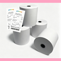 Rouleaux de papier thermique 401 mm x 4700 m, papier de 70 g/m² avec mandrin pour imprimantes POS/ATM