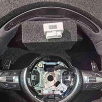 Volant de direction entièrement en Alcantara pour BMW M3 M4 M5 E90 E84 E53 E60 E70 E85 E86 E89 F10 F18 F30 F35 F20 F80