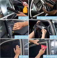 Film teinté pour vitres de voiture Mingtu Nano Céramique, isolation thermique, protection UV, vision claire, 50% VLT, fabriqué en PET, film teinté carbone.
