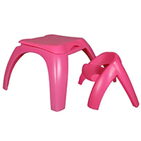 Fabricant de chaises de salle à manger en plastique OEM de couleur personnalisée, chaise ergonomique rotomoulée avec impression de logo pour restaurant et café
