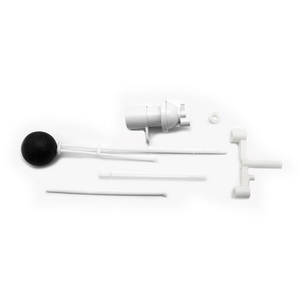 Grupo de elevación con ruedas neumáticas, 32.3 cm de largo, 14 cm de ancho, 7 cm de altura, uso industrial - Product Image 1