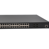 Conmutador AV sobre IP JPEG2000 Conmutador Gigabit Ethernet gestionado L3 con inyector PoE