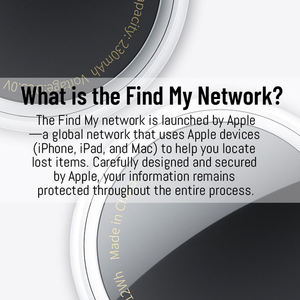 ROCXF E91 Localisateur intelligent certifié <span class=keywords><strong>Apple</strong></span> Find My, traceur anti-perte pour animaux de compagnie, clés, téléphone - Product Image 4