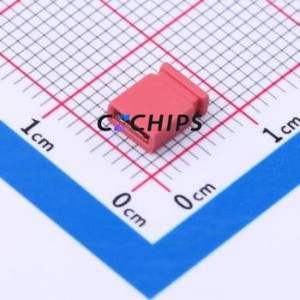 KH-2.54TXM-BK-6.5H-R Shorting Cap / Jumper Cap P=2.54mm Connector ( Pitch: 2.54mm )( Open Top / Closed Top: Capped Type ) - Product Image 1