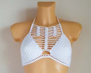 Trendy Crochet Crop Top - Product Image 1