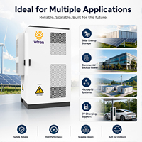 Module de stockage d'énergie industriel compact et hautement protecteur, armoire d'architecture unifiée Wiren 160 kWh 80 kW LiFePO4 BESS