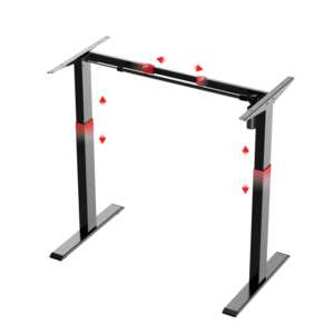 Mobilier électrique moderne de mouvement assis-debout convertible bon marché de bureau de taille réglable pour l'usage de bureau - Product Image 1