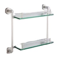 Étagères en verre trempé de 6 mm, 8 mm et 10 mm pour chambre à coucher, cuisine et extérieur - Étagère d'angle en verre, étagère en verre pour salle de bain